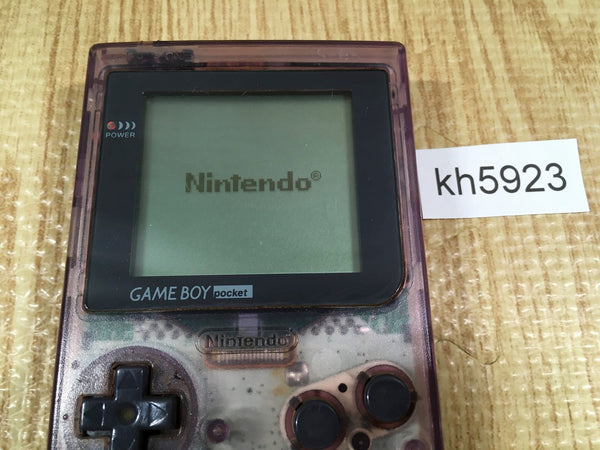 kh5923 GameBoy Pocket Clear Purple Game Boy Console Japan