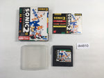 dk4810 Sonic The Hedgehog 2 BOXED Sega Game Gear Japan