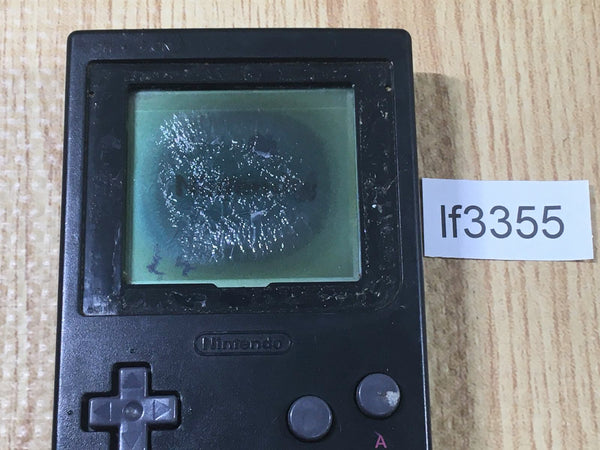 lf3355 Plz Read Item Condi GameBoy Pocket Black Game Boy Console Japan