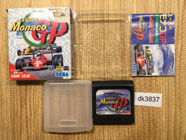 dk3837 Super Monaco GP BOXED Sega Game Gear Japan