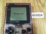 kh5924 Plz Read Item Condi GameBoy Pocket Clear Purple Console Japan