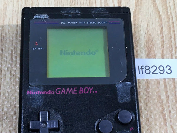 lf8293 Plz Read Item Condi GameBoy Bros. Black Game Boy Console Japan