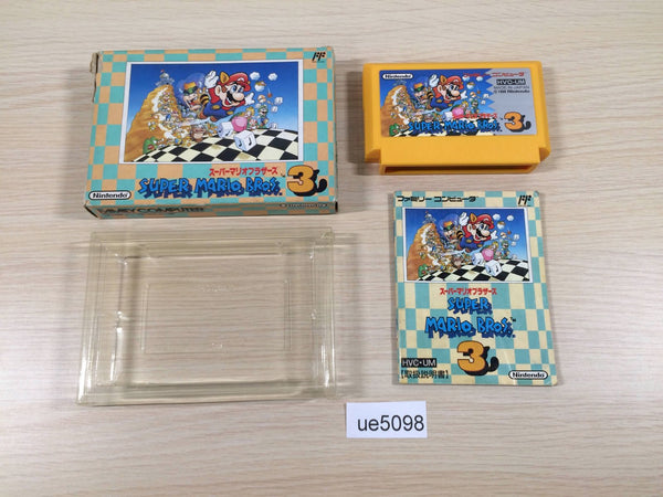 ue5098 Super Mario Bros. 3 BOXED NES Famicom Japan