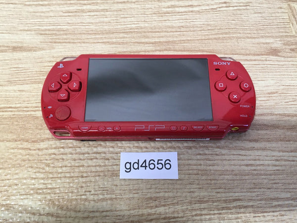 gd4656 Not Working PSP-2000 DEEP RED SONY PSP Console Japan