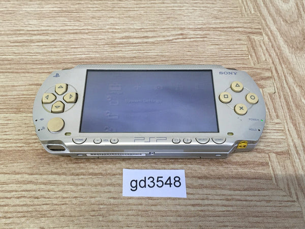 gd3548 Plz Read Item Condi PSP-1000 CHAMPAGNE GOLD SONY PSP Console Japan