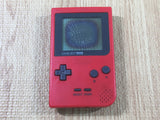 lf3240 Plz Read Item Condi GameBoy Pocket Red Game Boy Console Japan