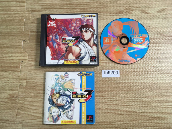 fh9200 Street Fighter Zero 3 PS1 Japan