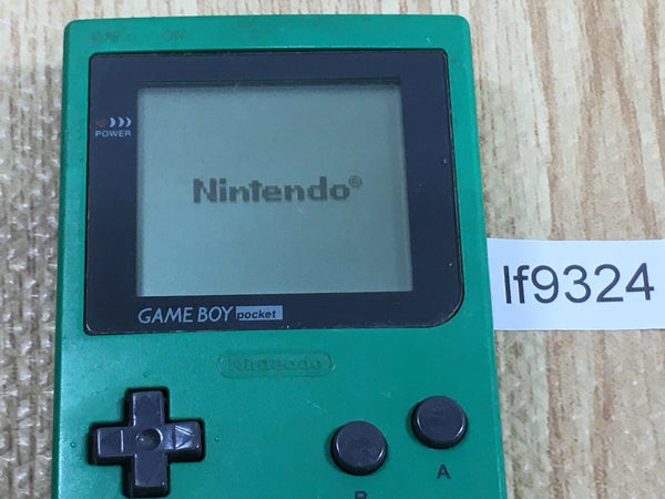 lf9324 GameBoy Pocket Green Game Boy Console Japan