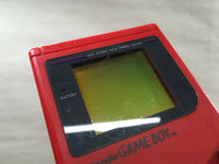 lf8295 Plz Read Item Condi GameBoy Bros. Red Game Boy Console Japan