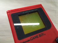 lf8295 Plz Read Item Condi GameBoy Bros. Red Game Boy Console Japan