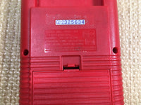 lf8295 Plz Read Item Condi GameBoy Bros. Red Game Boy Console Japan