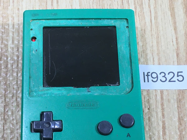 lf9325 Plz Read Item Condi GameBoy Pocket Green Game Boy Console Japan