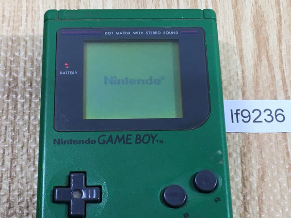 lf9236 Plz Read Item Condi GameBoy Bros. Green Game Boy Console Japan