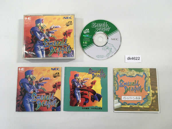 dk4622 Emerald Dragon SUPER CD ROM 2 PC Engine Japan