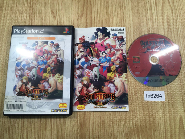 fh6264 Street Fighter 3 3rd Strike Best PS2 Japan