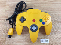 dk1299 Nintendo 64 Controller Yellow N64 Japan