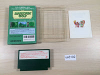 ue5102 Mario Open Golf BOXED NES Famicom Japan