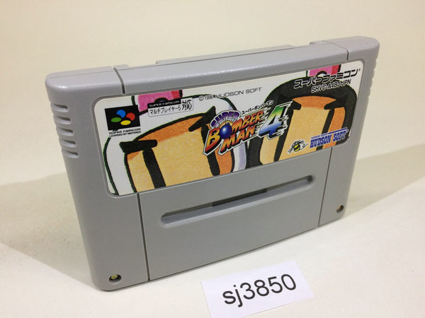 sj3850 Super Bomberman 4 SNES Super Famicom Japan