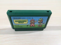 ue5319 Mario Open Golf BOXED NES Famicom Japan