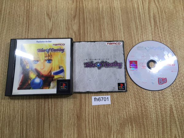 fh6701 Tales Of Destiny Playstation The Best PS1 Japan