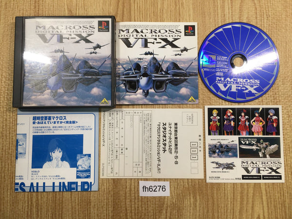 fh6276 Macross Digital Mission VF X PS1 Japan