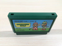 ue5320 Mario Open Golf BOXED NES Famicom Japan