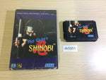 dk5951 The Super Shinobi BOXED Mega Drive Genesis Japan