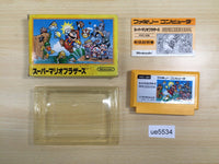 ue5534 Super Mario Bros. BOXED NES Famicom Japan