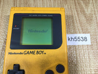 kh5538 Plz Read Item Condi GameBoy Bros. Yellow Game Boy Console Japan