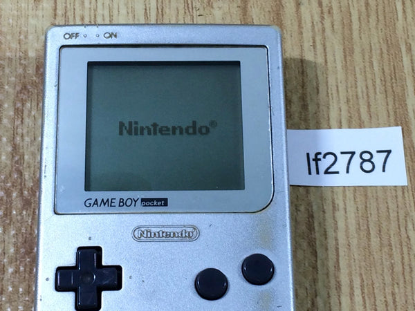 lf2787 Plz Read Item Condi GameBoy Pocket Silver Game Boy Console Japan
