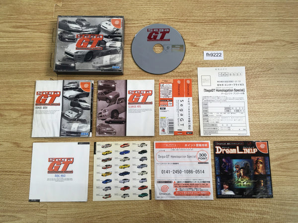 fh9222 Sega GT Homologation Special Dreamcast Japan