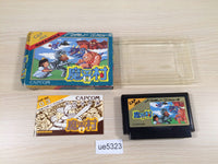 ue5323 Ghosts'n Goblins Makaimura BOXED NES Famicom Japan