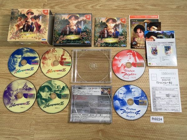 fh9224 Shenmue II 2 Limited Dreamcast Japan