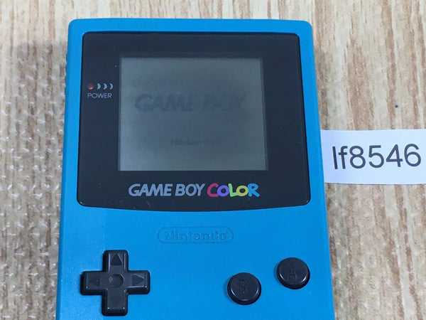 lf8546 Plz Read Item Condi GameBoy Color Blue Game Boy Console Japan