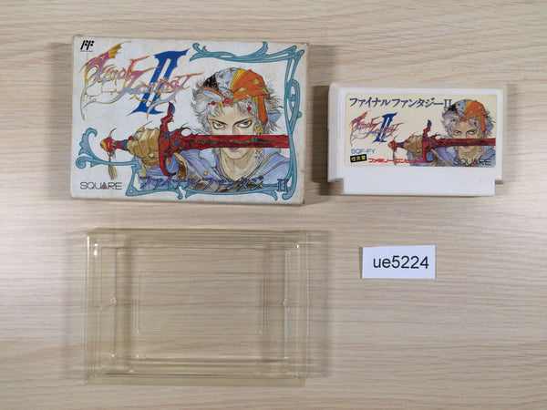 ue5224 Final Fantasy 2 BOXED NES Famicom Japan