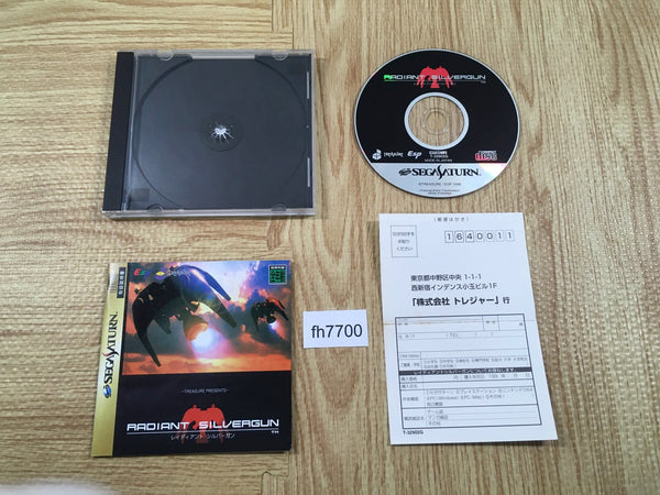 fh7700 Radiant Silvergun Sega Saturn Japan