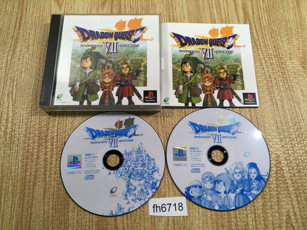 fh6718 Dragon Quest 7 PS1 Japan