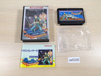 ue5326 Dragon Slayer IV 4 BOXED NES Famicom Japan