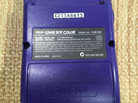 lf8548 Plz Read Item Condi GameBoy Color Purple Game Boy Console Japan