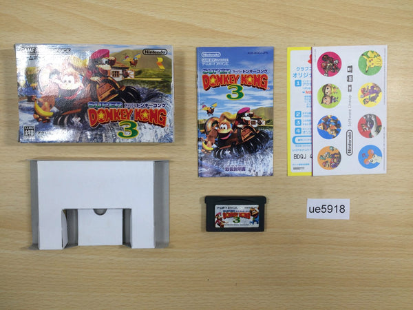 ue5918 Super Donkey Kong 3 BOXED GameBoy Advance Japan