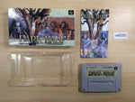 ue6250 Dark Half BOXED SNES Super Famicom Japan