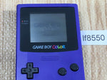 lf8550 Plz Read Item Condi GameBoy Color Purple Game Boy Console Japan