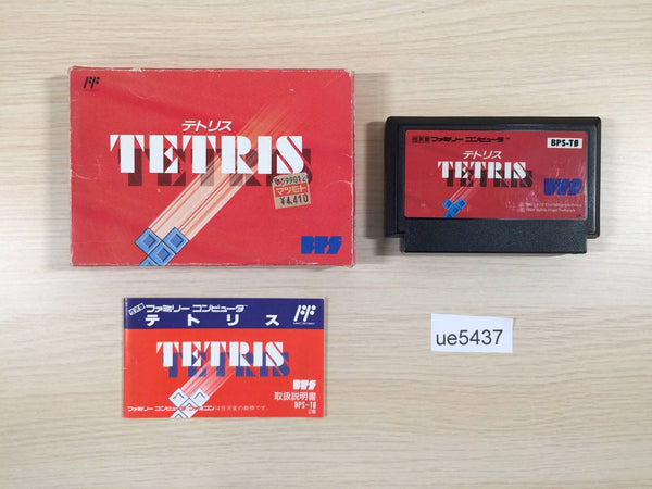 ue5437 Tetris BOXED NES Famicom Japan