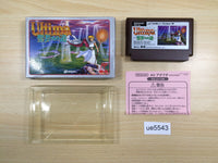 ue5543 Ultima Seija eno Michi BOXED NES Famicom Japan