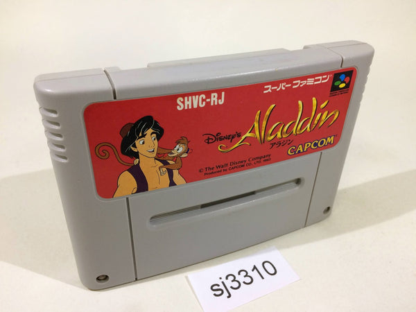 sj3310 Aladdin SNES Super Famicom Japan