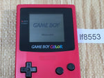 lf8553 Plz Read Item Condi GameBoy Color Red Game Boy Console Japan