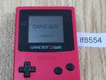 lf8554 Plz Read Item Condi GameBoy Color Red Game Boy Console Japan