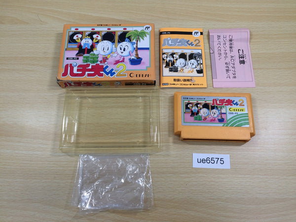 ue6575 Pachiokun 2 BOXED NES Famicom Japan