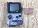 lf8555 Plz Read Item Condi GameBoy Color Clear Purple Game Boy Console Japan