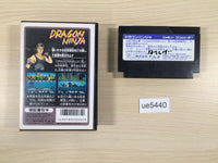 ue5440 Dragon Ninja BOXED NES Famicom Japan